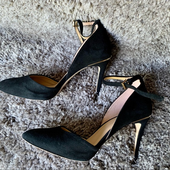 Michael Kors Georgina ankle strap suede heels - Picture 13 of 13